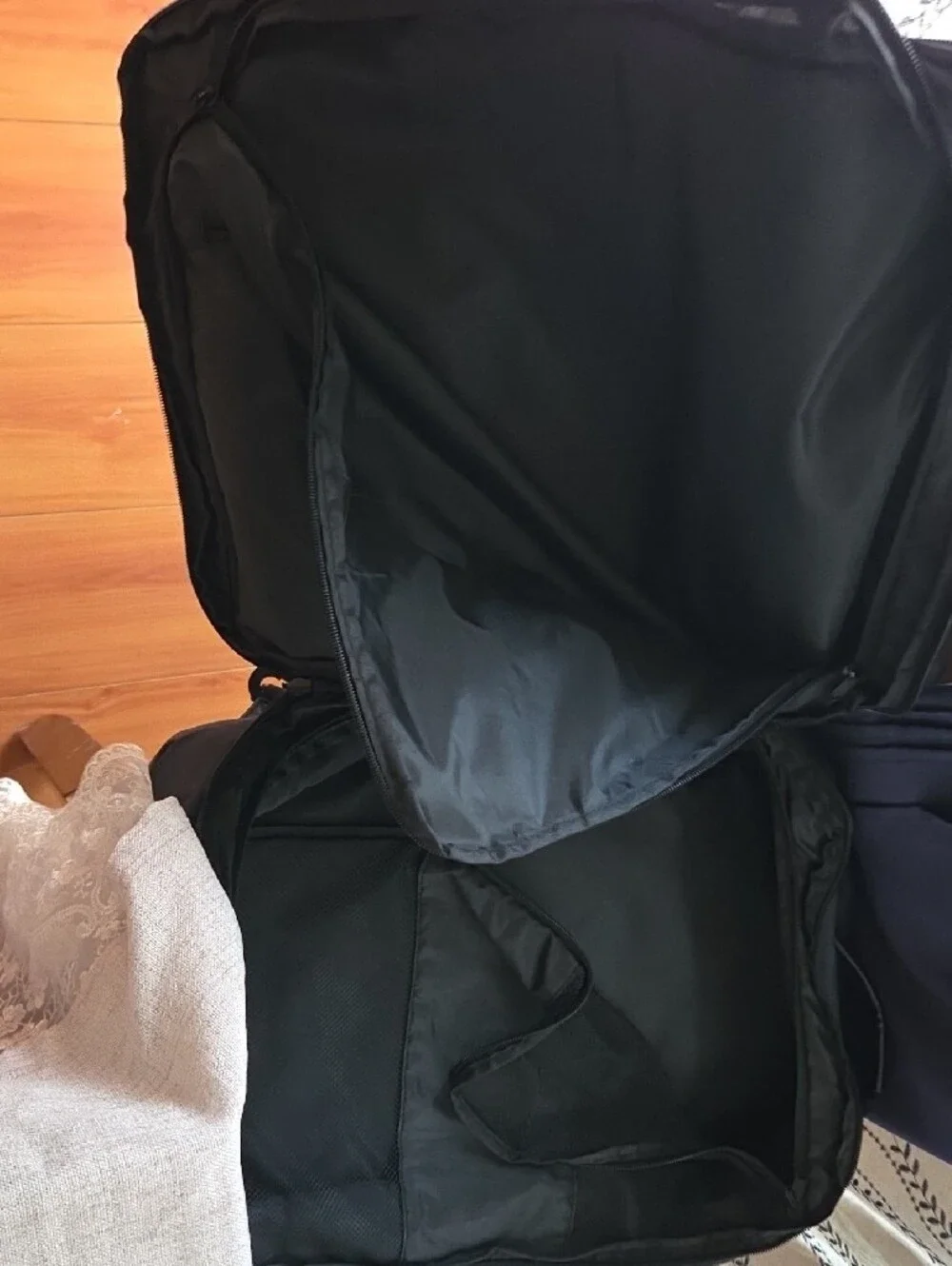 Navy Men's Backpack - Stylish Everyday Bag